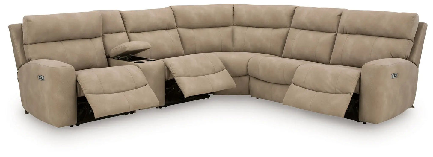 Next Gen Durapella Power Reclining Sectional Set