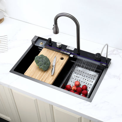 Pull Out Single Bowl and 304 Stainless Steel Sink