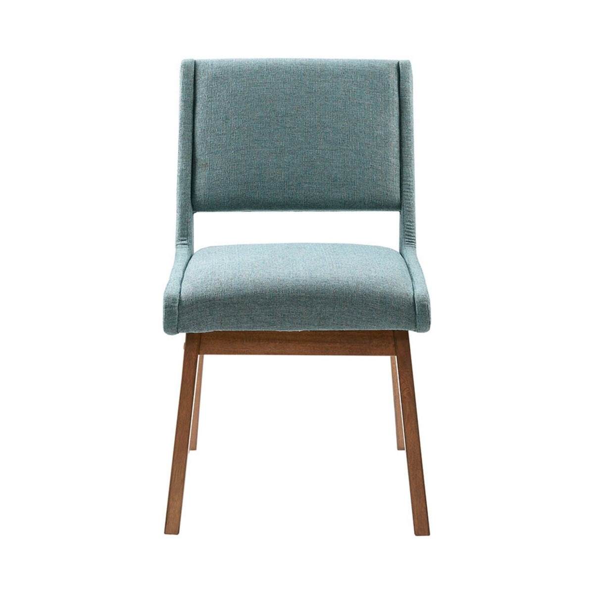 Blue upholstered dining chair set with retro design, 2 chairs, HouseOfZazla on Tampa Home & Garden Store