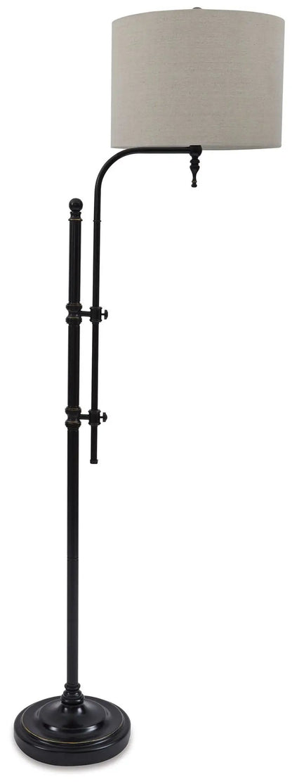 Anemoon Metal Floor Lamp Black With Base