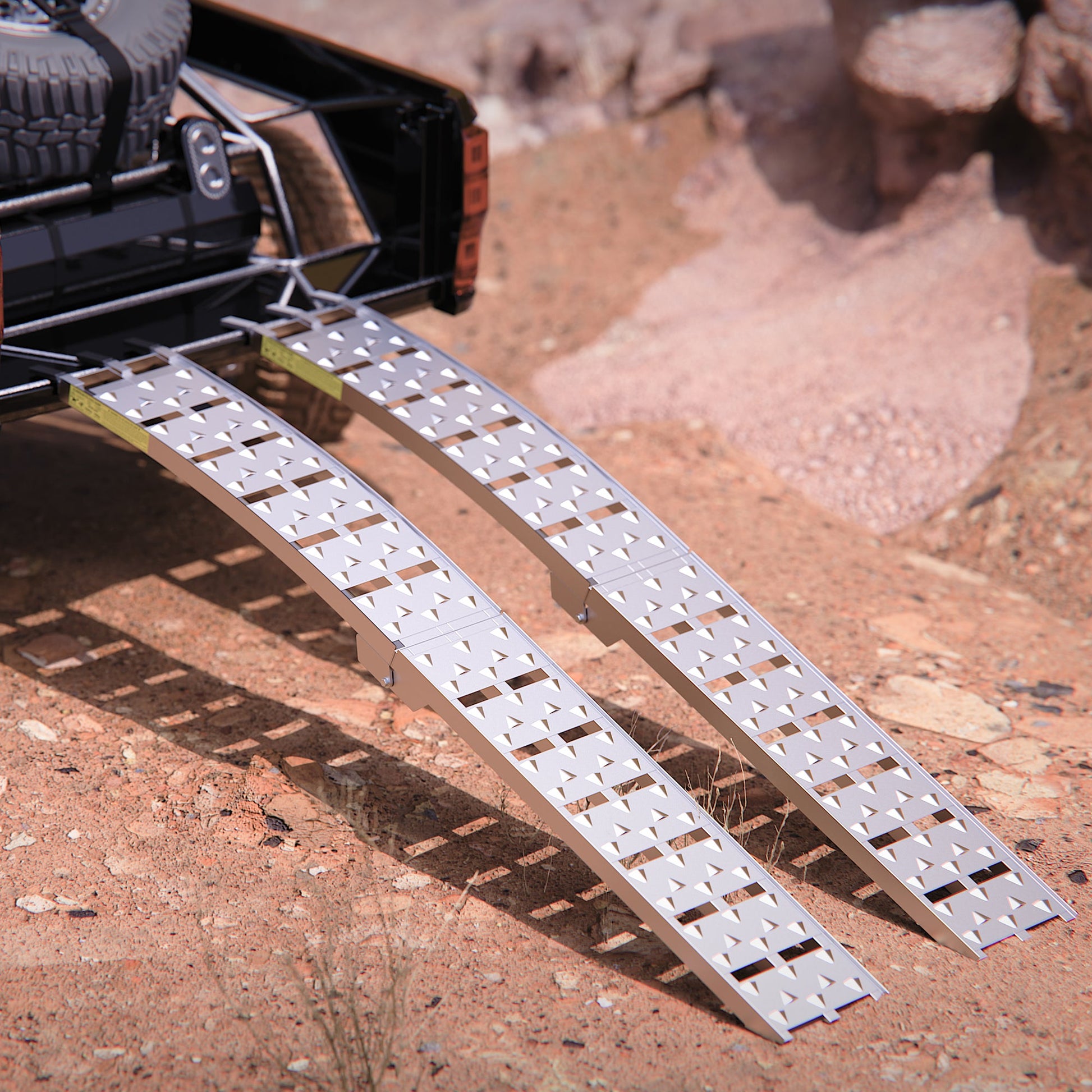 7.5ft aluminum loading ramp set for pickup beds by HouseOfZazla on Tampa Home & Garden Store