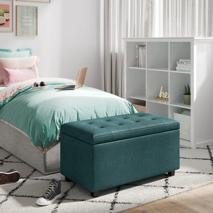 Cosmopolitan Upholstered Storage Ottoman Bench