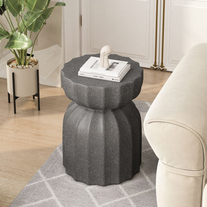 Waterproof Indoor and Outdoor Gray Coffee Table