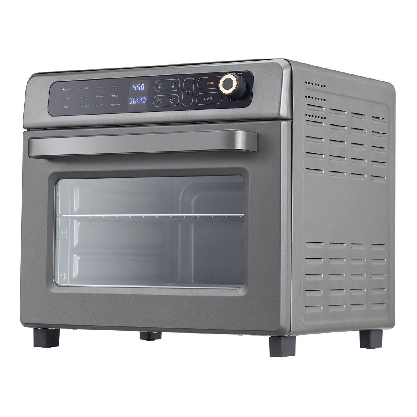 12-in-1 Air Fryer Toaster Oven 25L stainless steel 1700W HouseOfZazla on Tampa Home & Garden Store