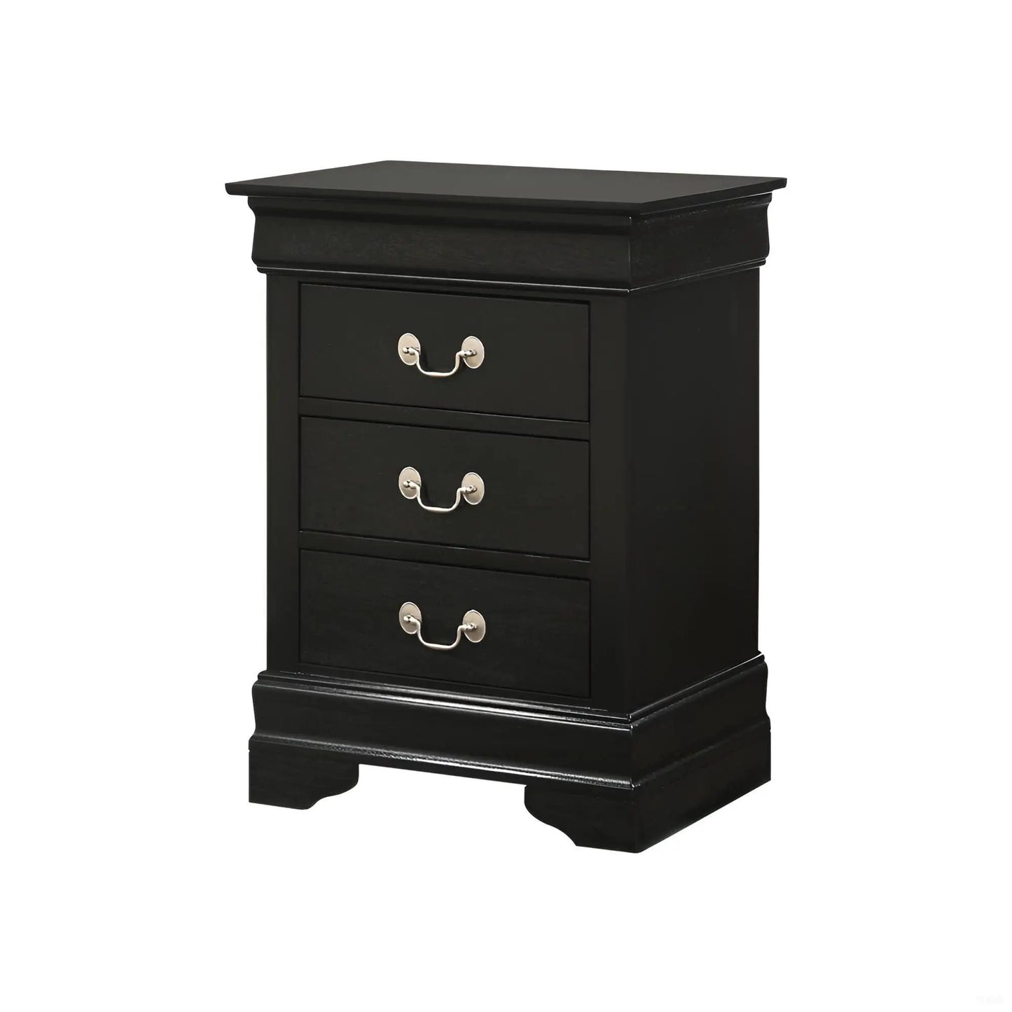 Louis Philippe Nightstand in Wood Veneer