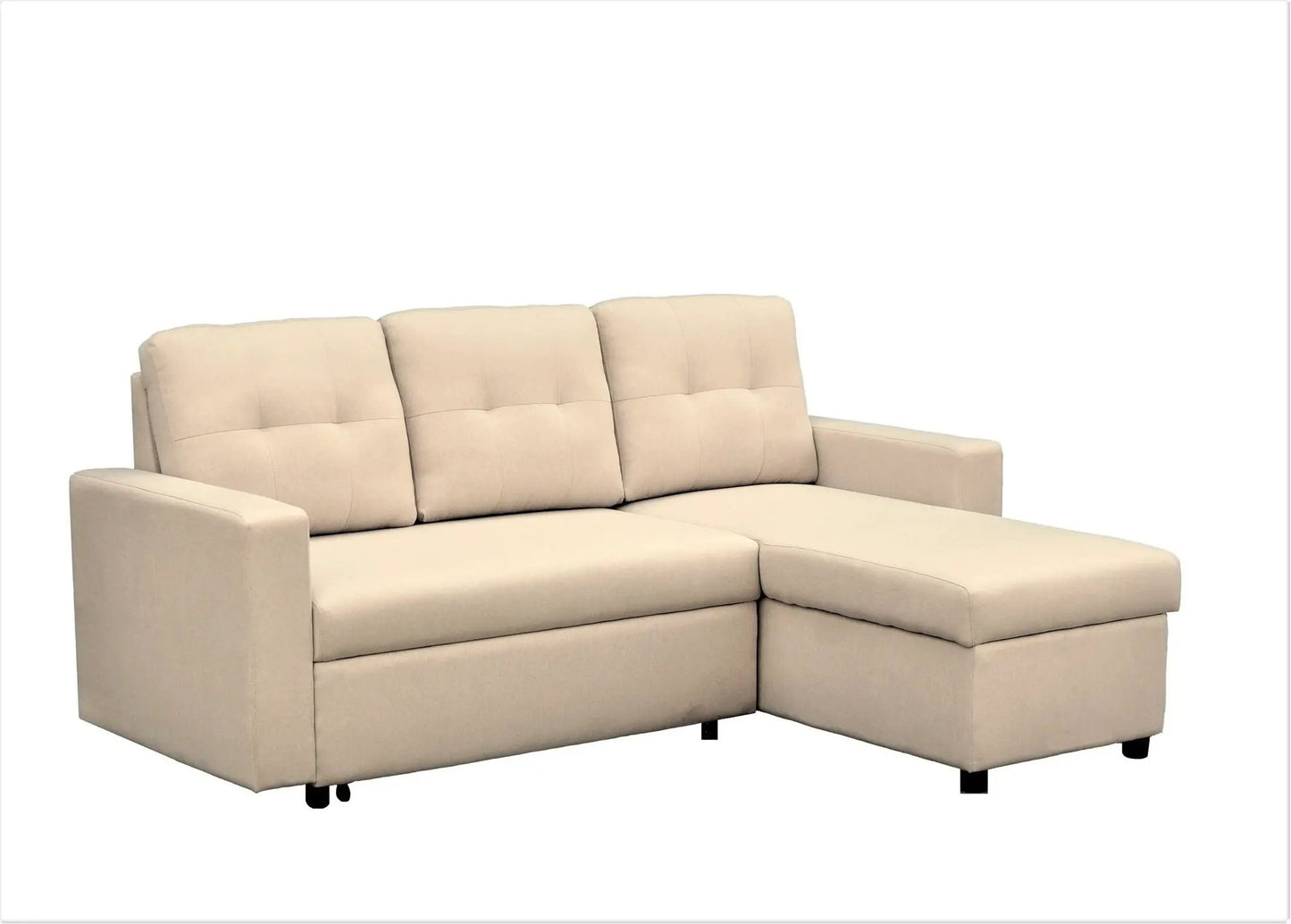 Convertible L Shaped Sectional Sleeper Sofa Bed