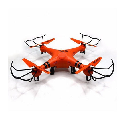 X52 Wide Angle HD Camera Drone, orange quadcopter with prop guards, Sell My Stuff on Tampa Home & Garden Store