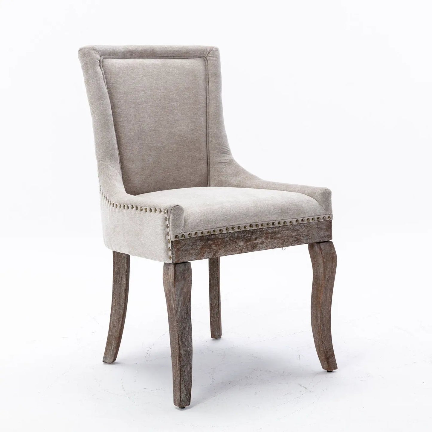 Ultra Side Dining Chair Set of 2 with Nail Heads