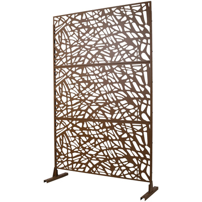 Freestanding Decorative Privacy Screen for Patio
