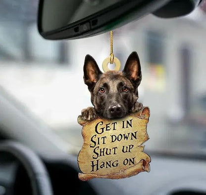 Car Pendant Sleeping Dog Angel Decor Hanging