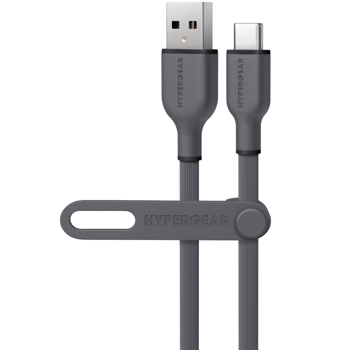 Flexi PRO USB to USB-C Cable 6ft gray HyperGear USB-A and USB-C connectors on Tampa Home & Garden Store