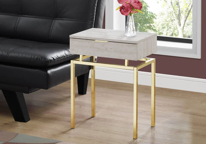Spacious Table Top Accent Side Table Drawer