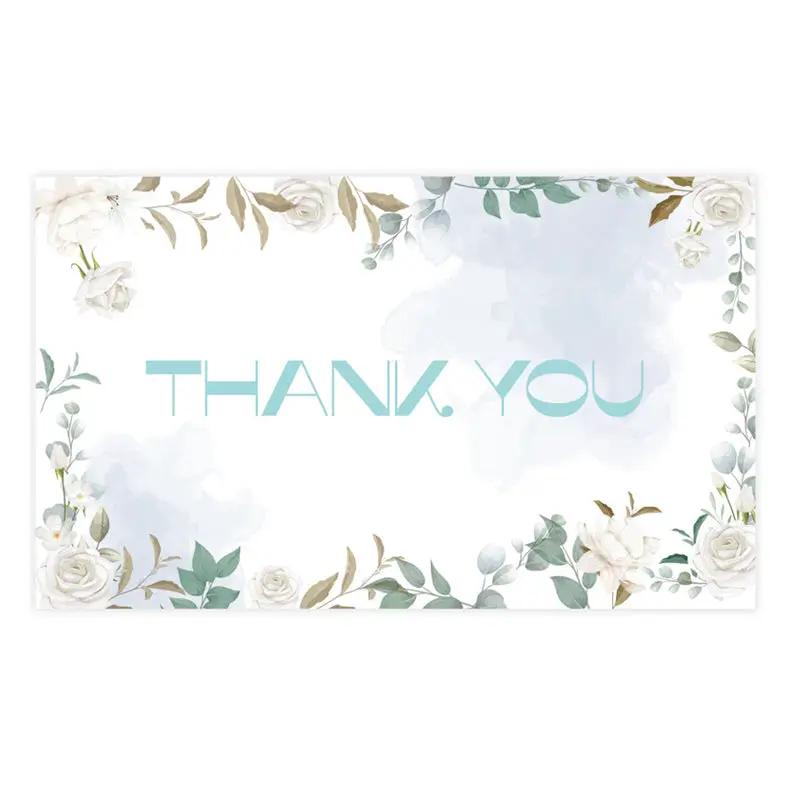 English Holiday Thank You Card for Do It Yourself