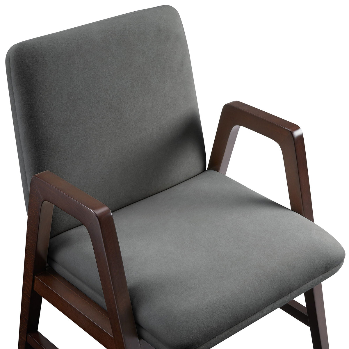 Stella Cream Armchair with Beech Wood and Cushion