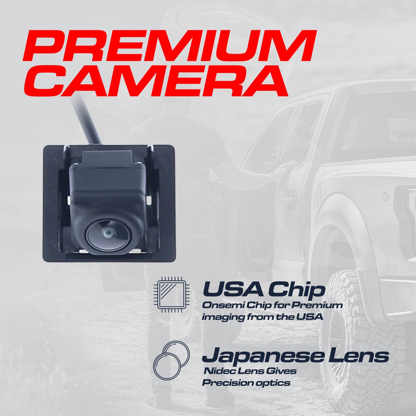 Master Tailgaters OEM backup camera in black housing; fits Cruze, Equinox, Terrain on Tampa Home & Garden Store