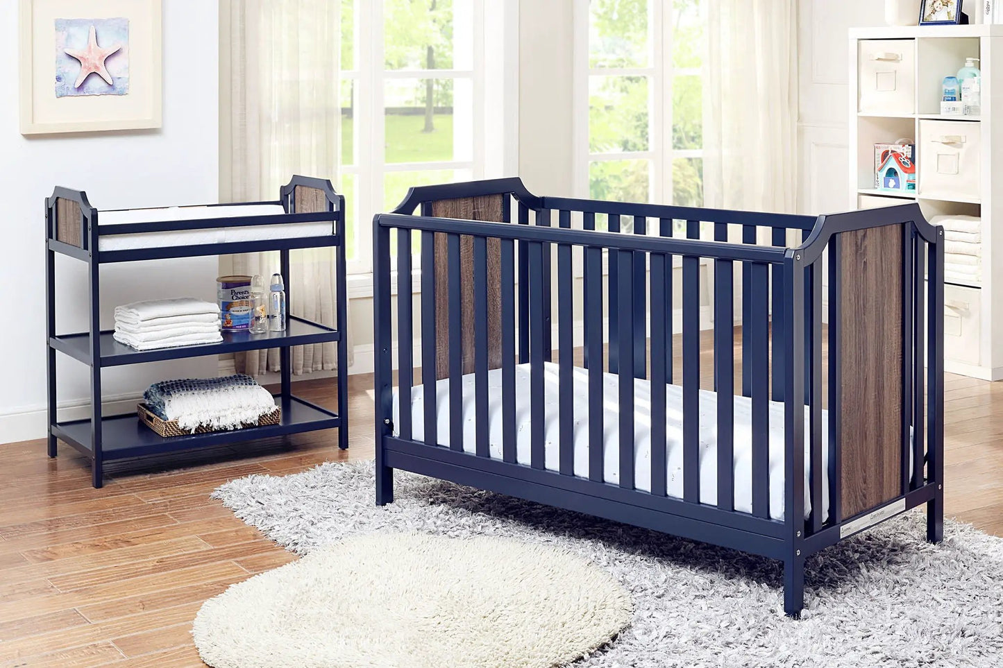 Brees Changing Table Safety Rails for Diapers