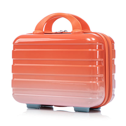 2pc PC Spinner Wheel Luggage Set gradient orange to pink with lock by HouseOfZazla on Tampa Home & Garden Store