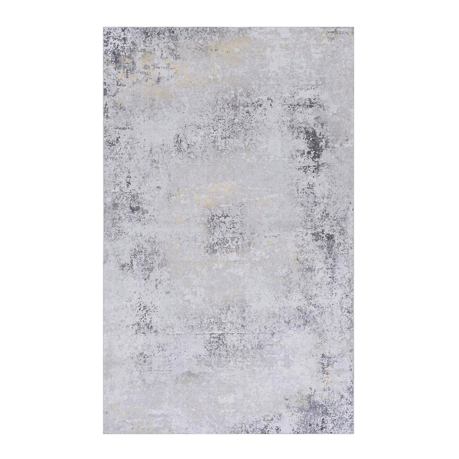 Maval - Stunning Area Rug, Washable; gray beige abstract pattern Unique Piece Furniture on Tampa Home & Garden Store