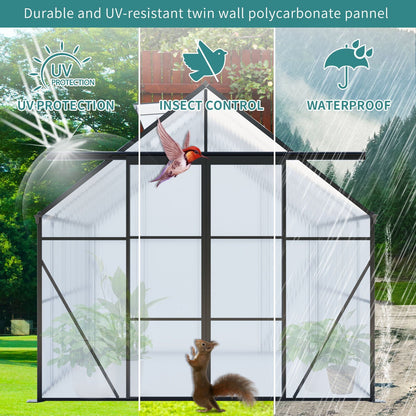 Heavy Duty Double Door Polycarb House and Pegs