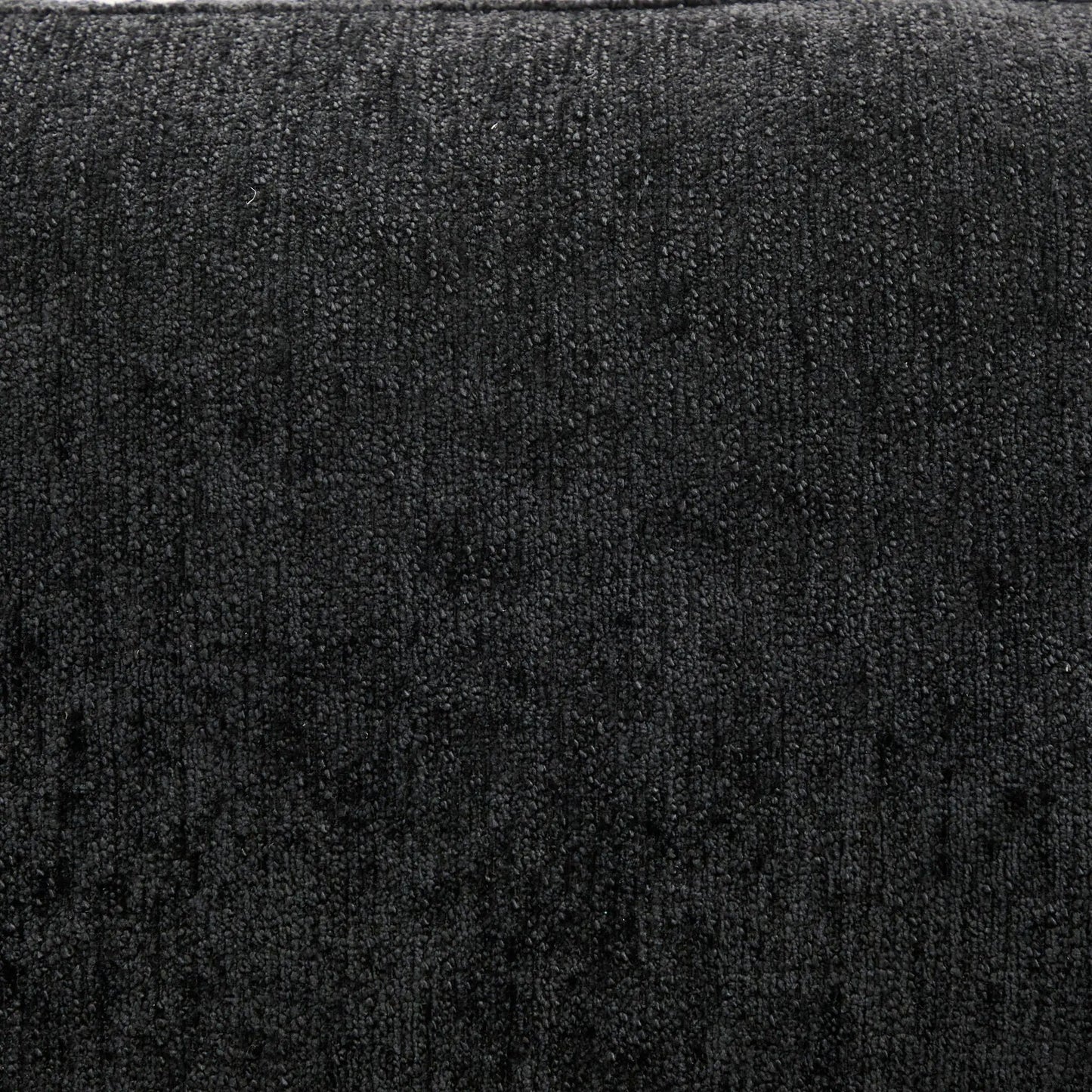 Dark charcoal loop-pile carpet texture close-up on Tampa Home & Garden Store