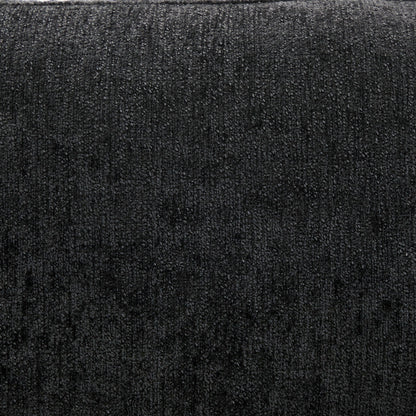 Loveseat upholstery fabric charcoal gray close-up texture for HouseOfZazla loveseat on Tampa Home & Garden Store