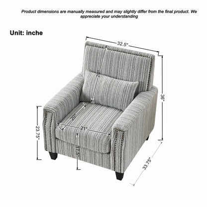 Timeless Comfort Armchair for Living Room