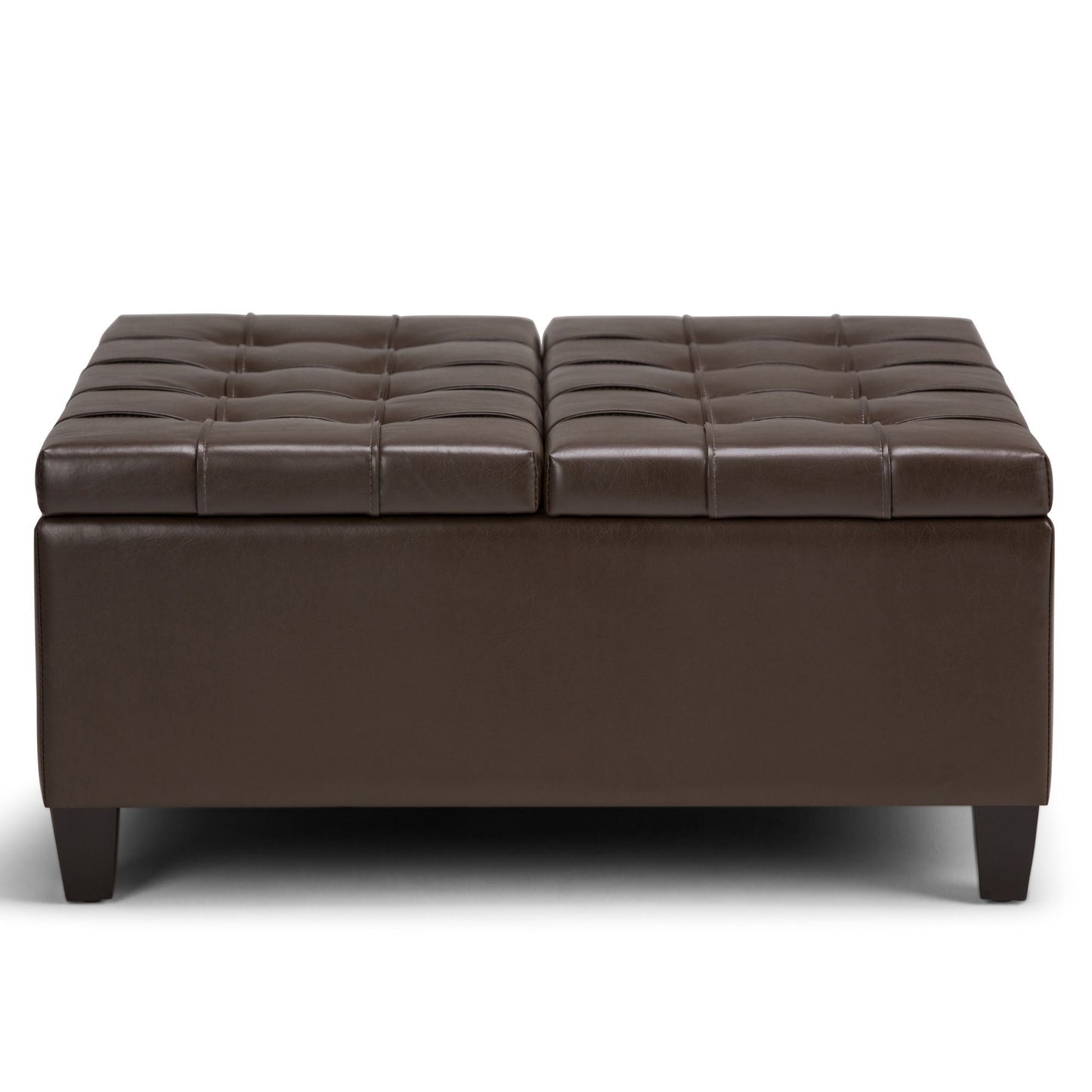Harrison Upholstered Coffee Table Storage Ottoman