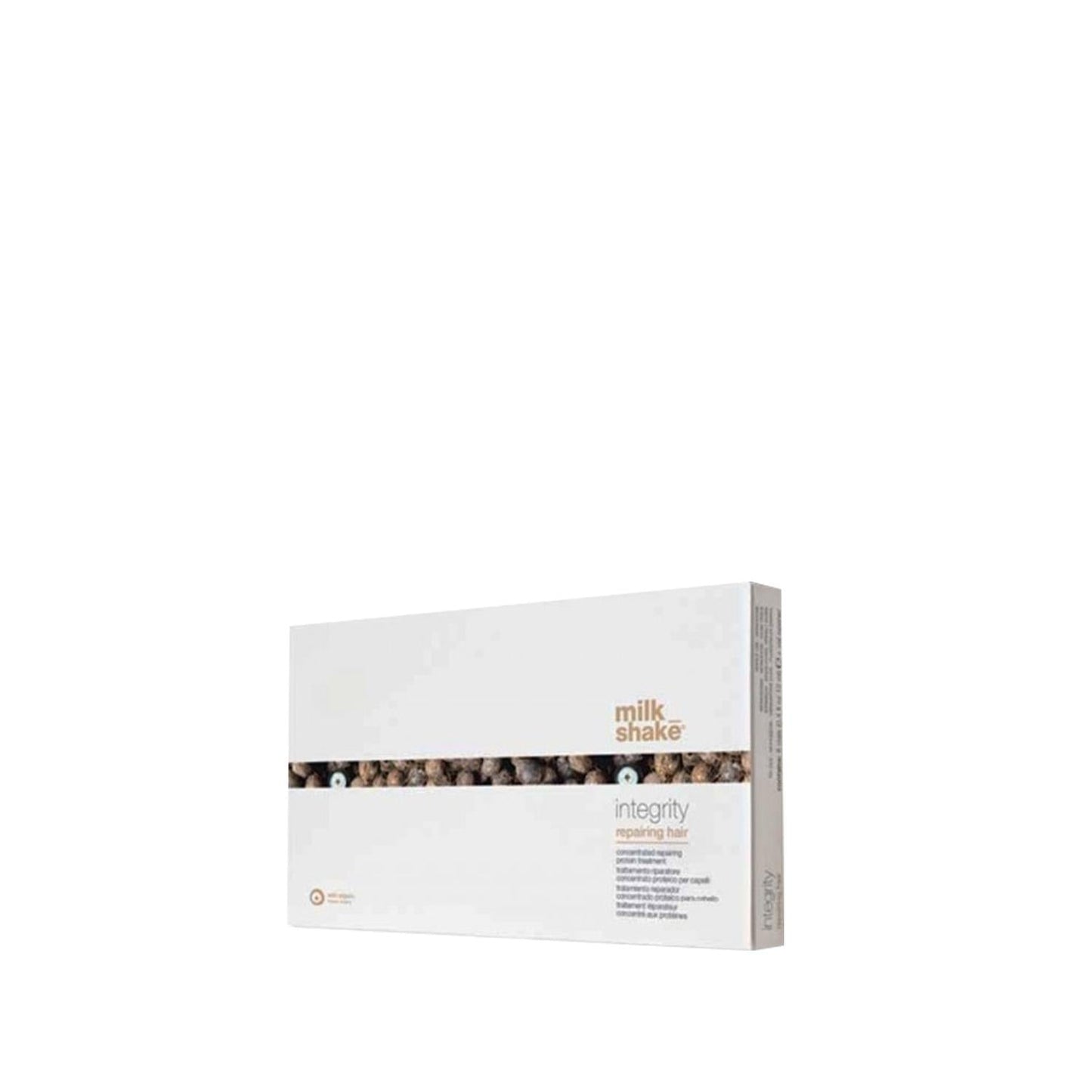milk_shake Integrity repairing hair mask box white with brown bead stripe 8x12ml Beauty Care Bag on Tampa Home & Garden Store