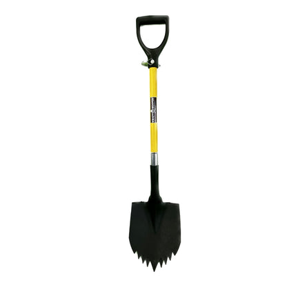 Pala Krazy Beaver (cabeza con textura negra/mango amarillo 45635) 