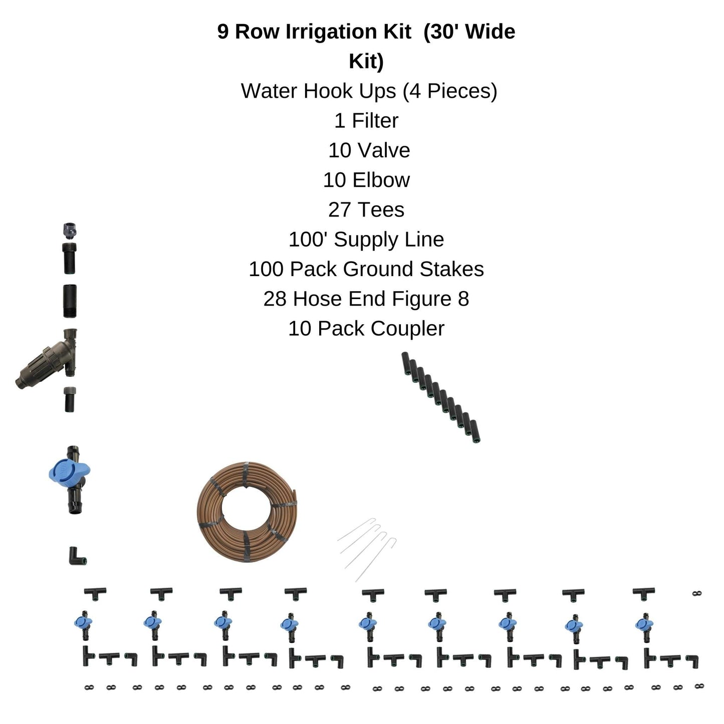 Greenhouse Drip Irrigation System | Customizable