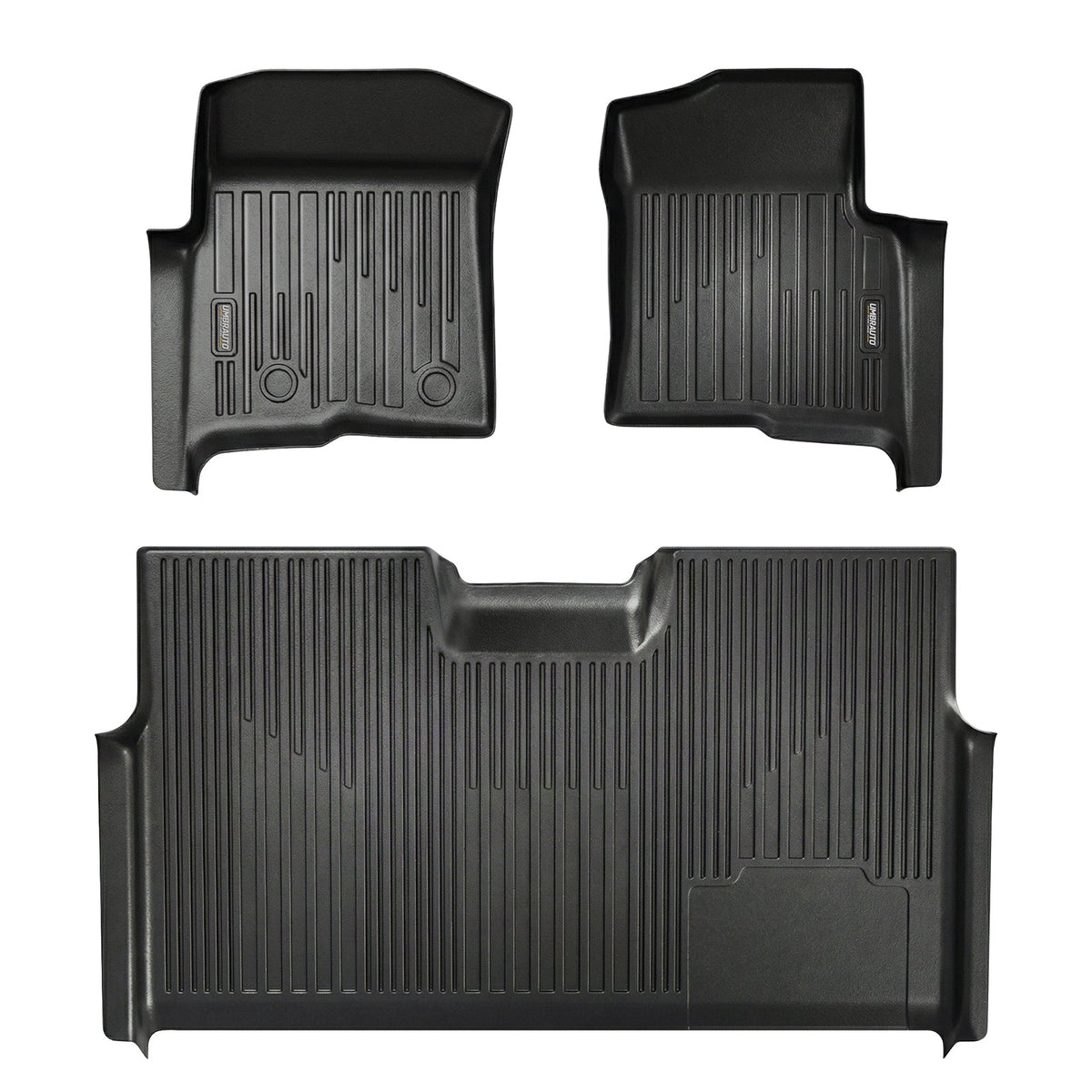 Umbrauto custom fit floor mats for Ford F-150 2010-14, all-weather front & rear liners on Tampa Home & Garden Store