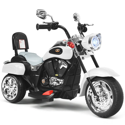 6V 3 Wheel Kids Motorcycle-Blue