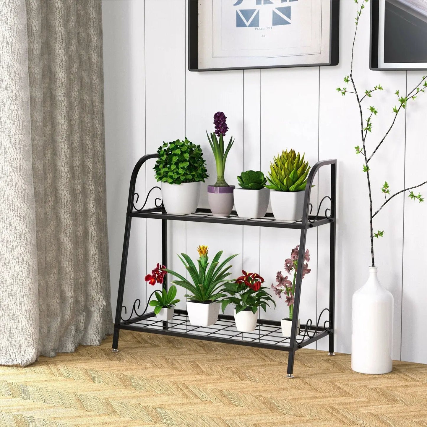 Tier Shoe Rack Bench With Adjustable Shelves