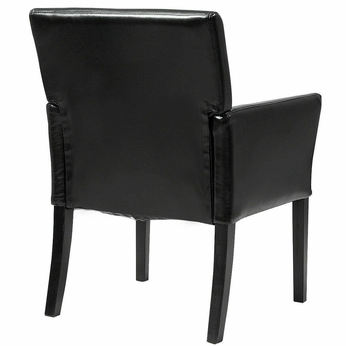 Modern PU Leather Executive Arm Chair Sofa black upholstery DirectDeals office chair on Tampa Home & Garden Store