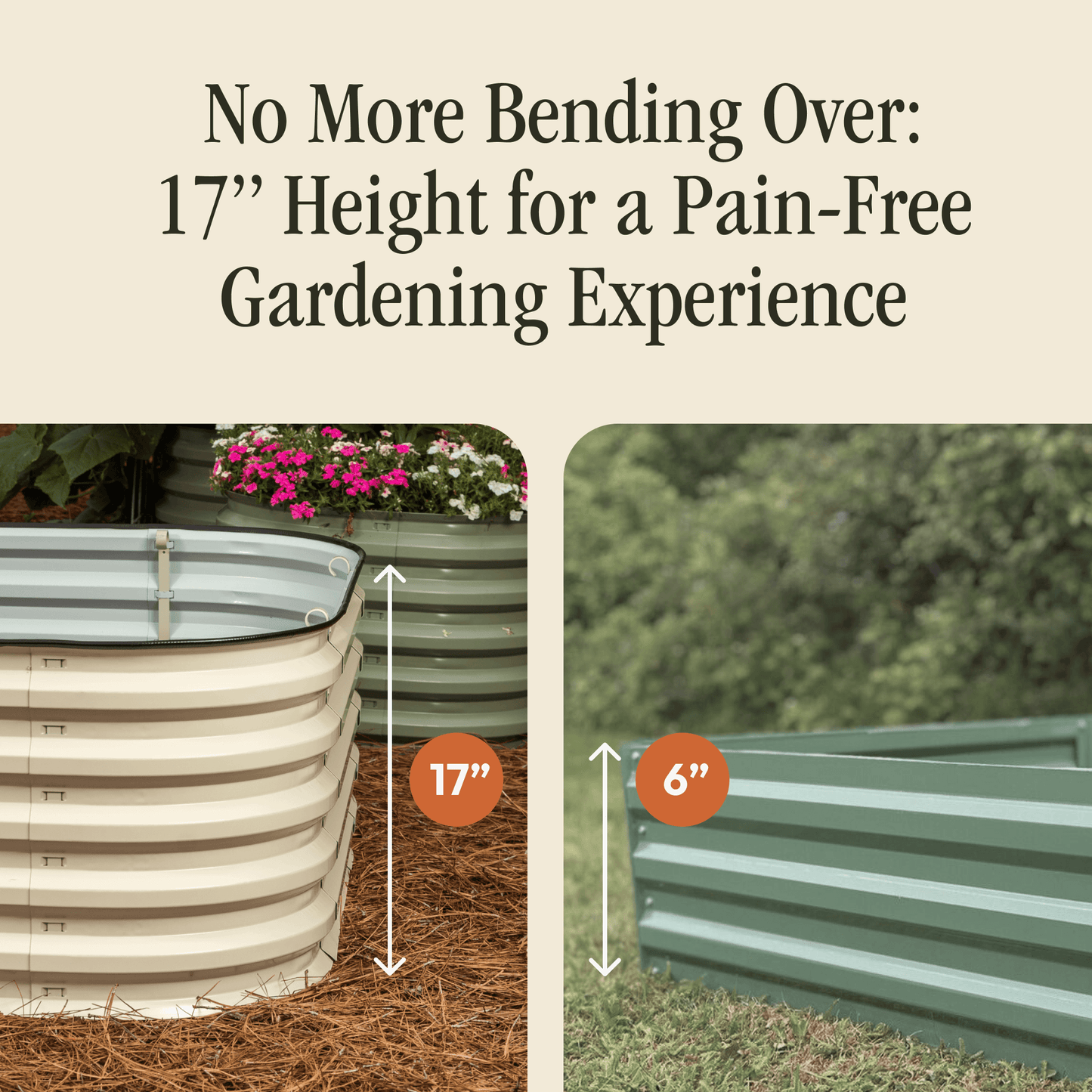 Gro-Rite No Tools Raised Garden Bed Kit Premium