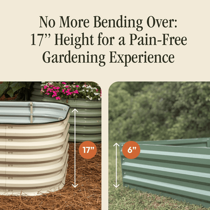 Gro-Rite No Tools Raised Garden Bed Kit Premium