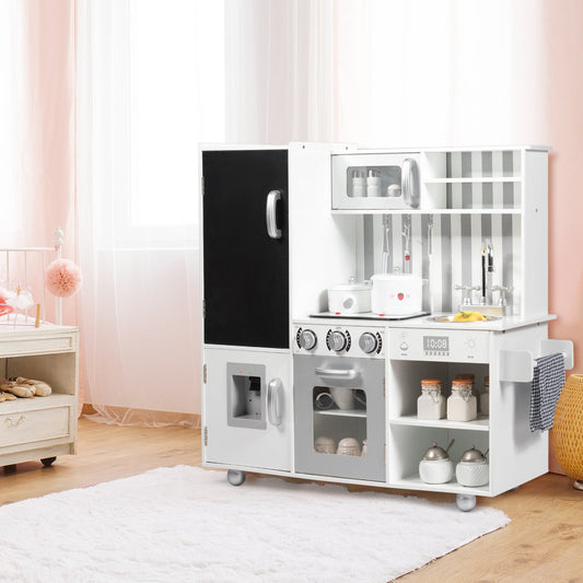 Wooden Pretend Play Kitchen Sets with Simulated Sound - Tampa Home & Garden Store