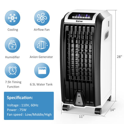 Enfriador de aire doméstico con temporizador