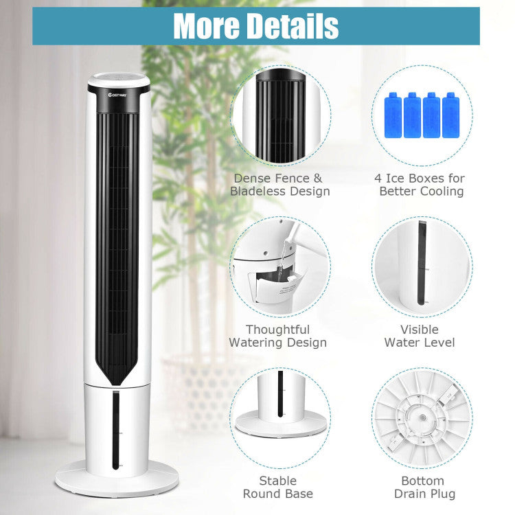 Ventilador de 41" con 3 modos y velocidades