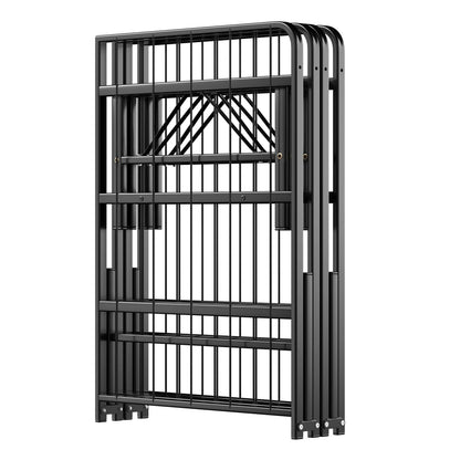 Base de cama de plataforma de metal plegable Twin/Full/Queen con montaje sin herramientas - Tamaño completo