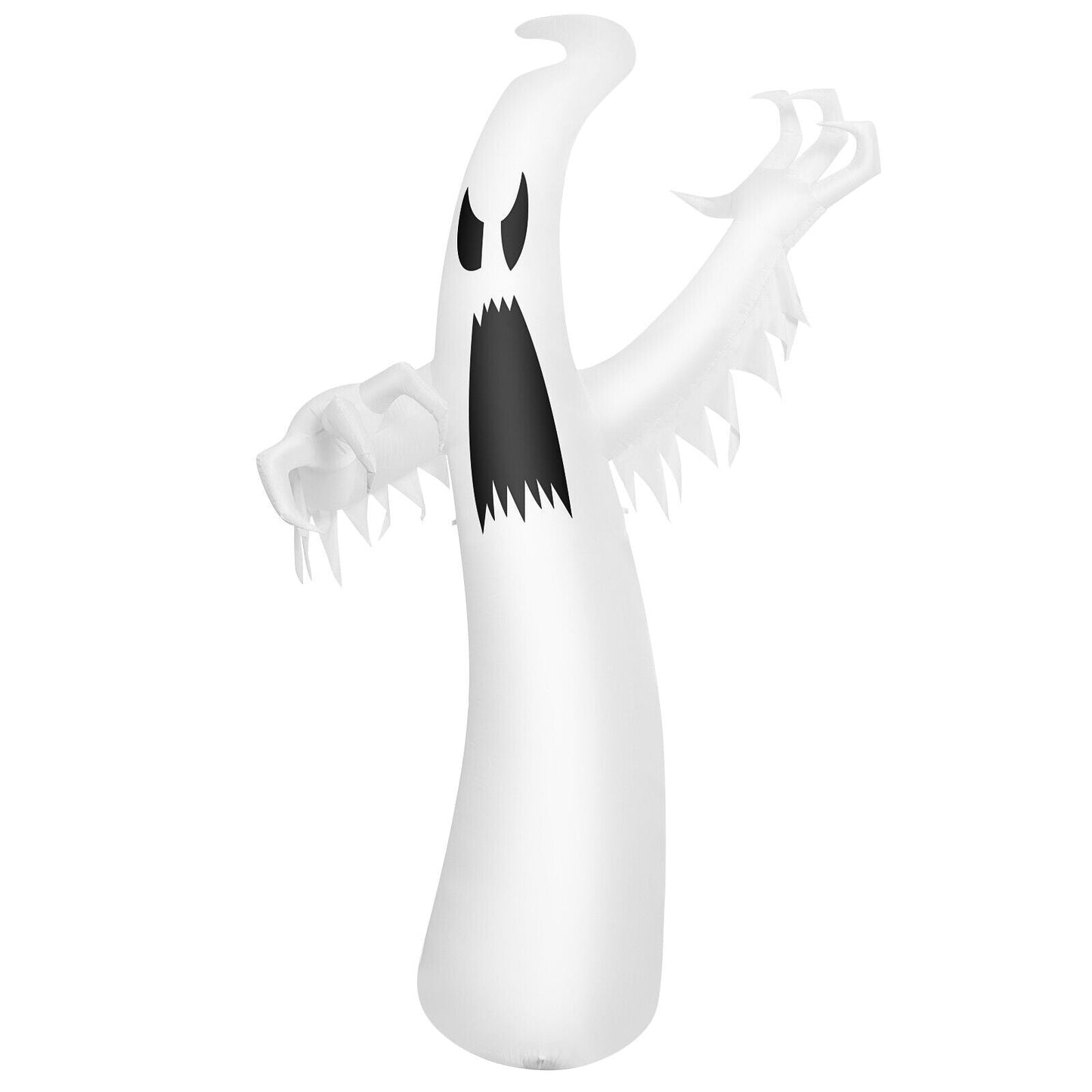 12 Feet Halloween Inflatable Ghost with LED Lights DirectDeals white inflatable party decor on Tampa Home & Garden Store