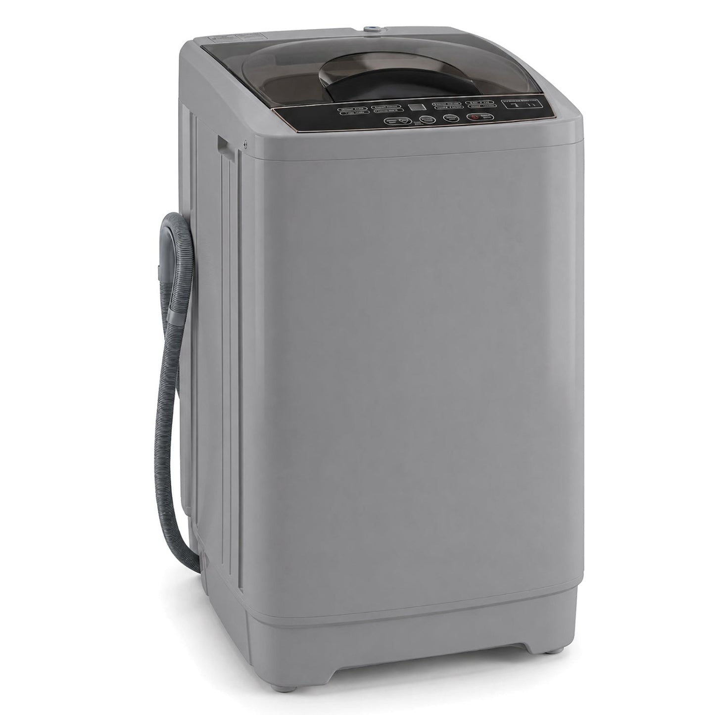 DirectDeals top-load washing machine, gray, 9.93 lbs, full automatic with 8 programs on Tampa Home & Garden Store