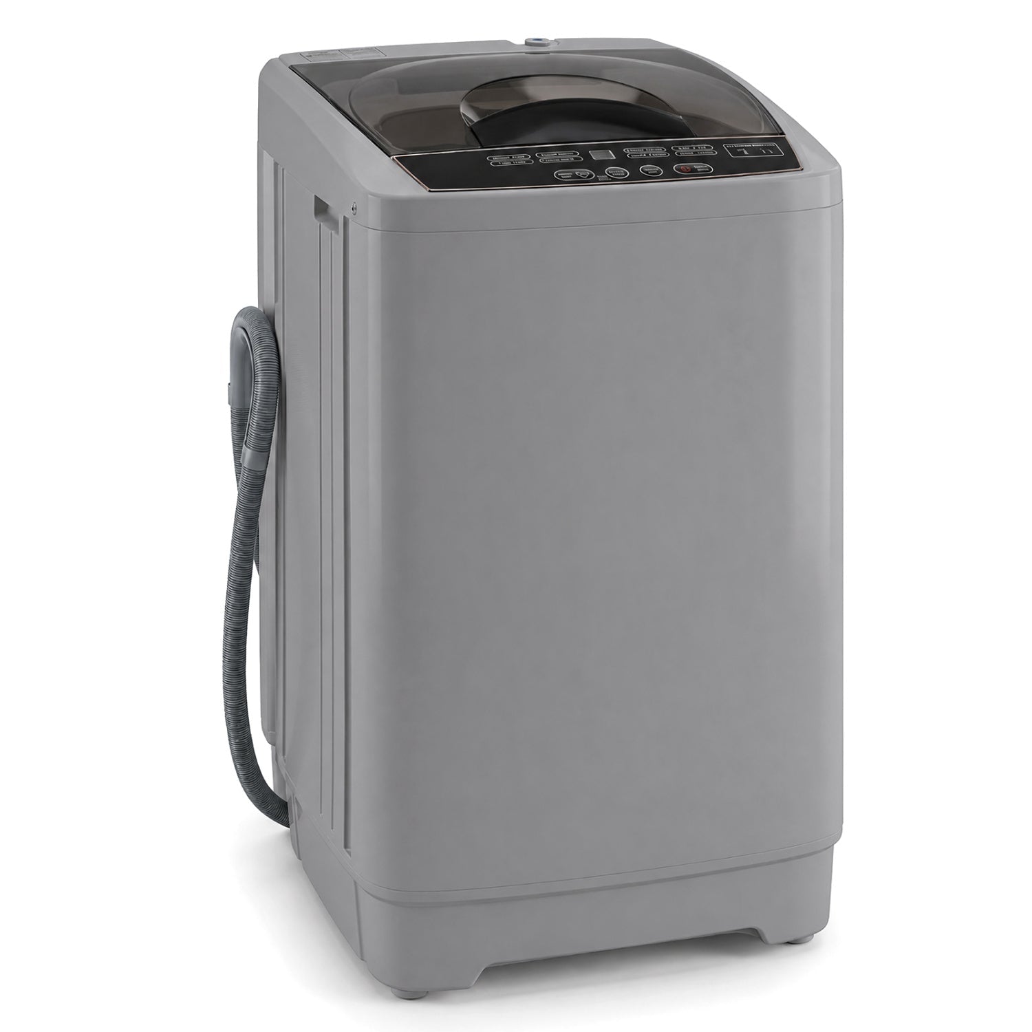 DirectDeals top-load washing machine, gray, 9.93 lbs, full automatic with 8 programs on Tampa Home & Garden Store