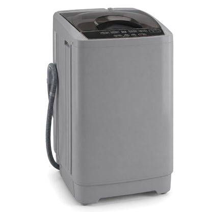 DirectDeals top-load washing machine, gray, 9.93 lbs, full automatic with 8 programs on Tampa Home & Garden Store