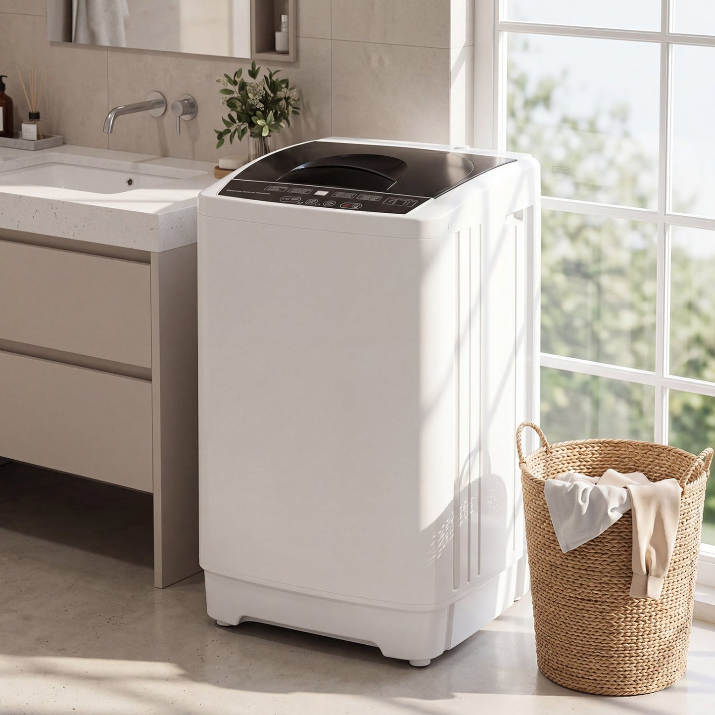 Washing Machine DirectDeals top-load, white, 9.93 lb capacity with 8 programs on Tampa Home & Garden Store