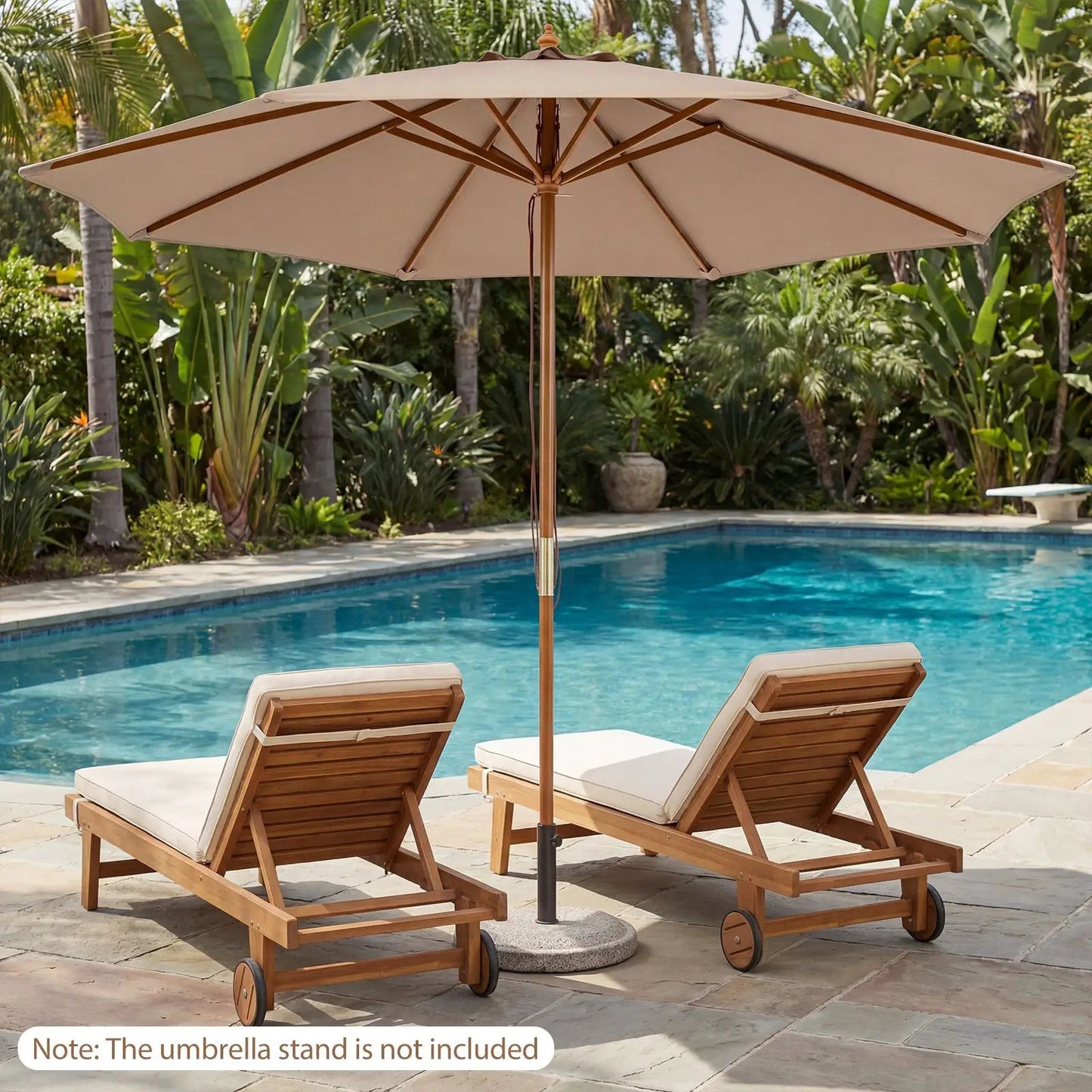 Cantilever Umbrella Base Water and Sand Fillable