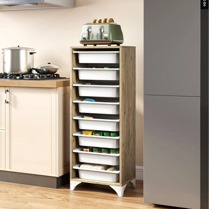 9-Tier Fruit and Vegetable Storage Rack Unit