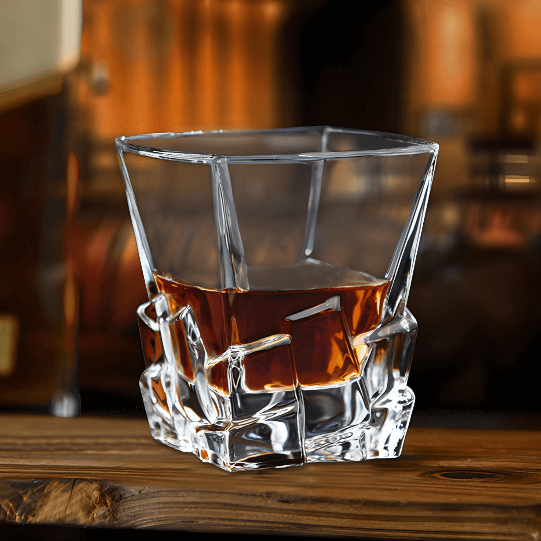 Tychon Handcrafted Japanese Crystal Whisky Glass