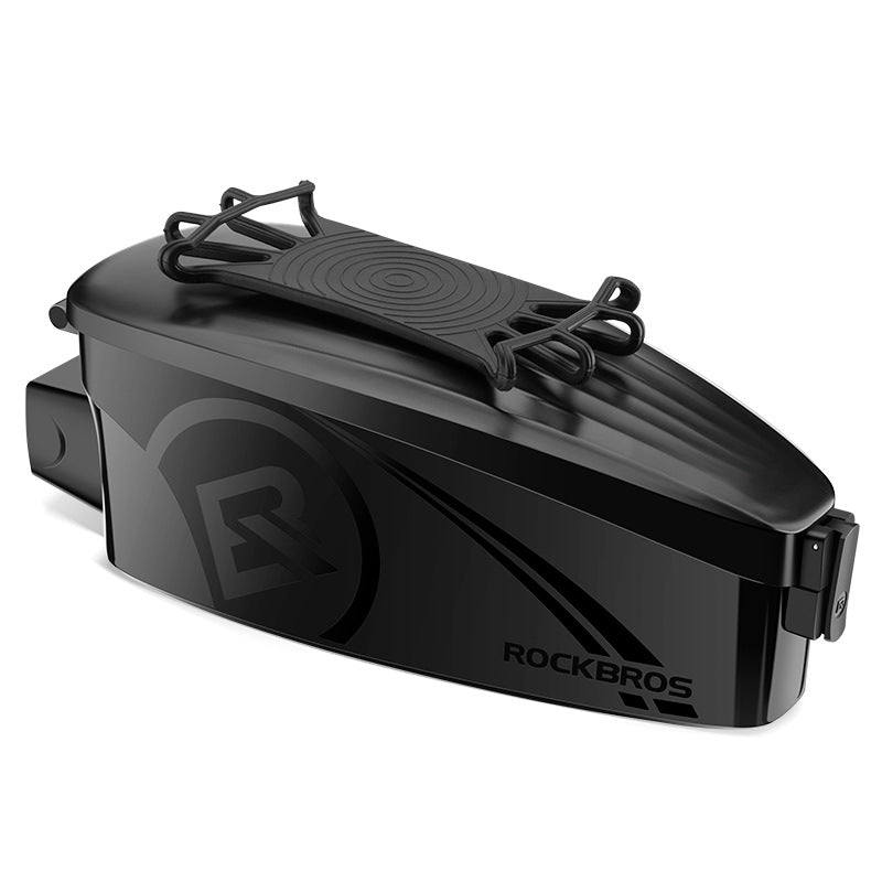 Stevvex durable waterproof bike phone bag and cover in black with RockBros branding on Tampa Home & Garden Store