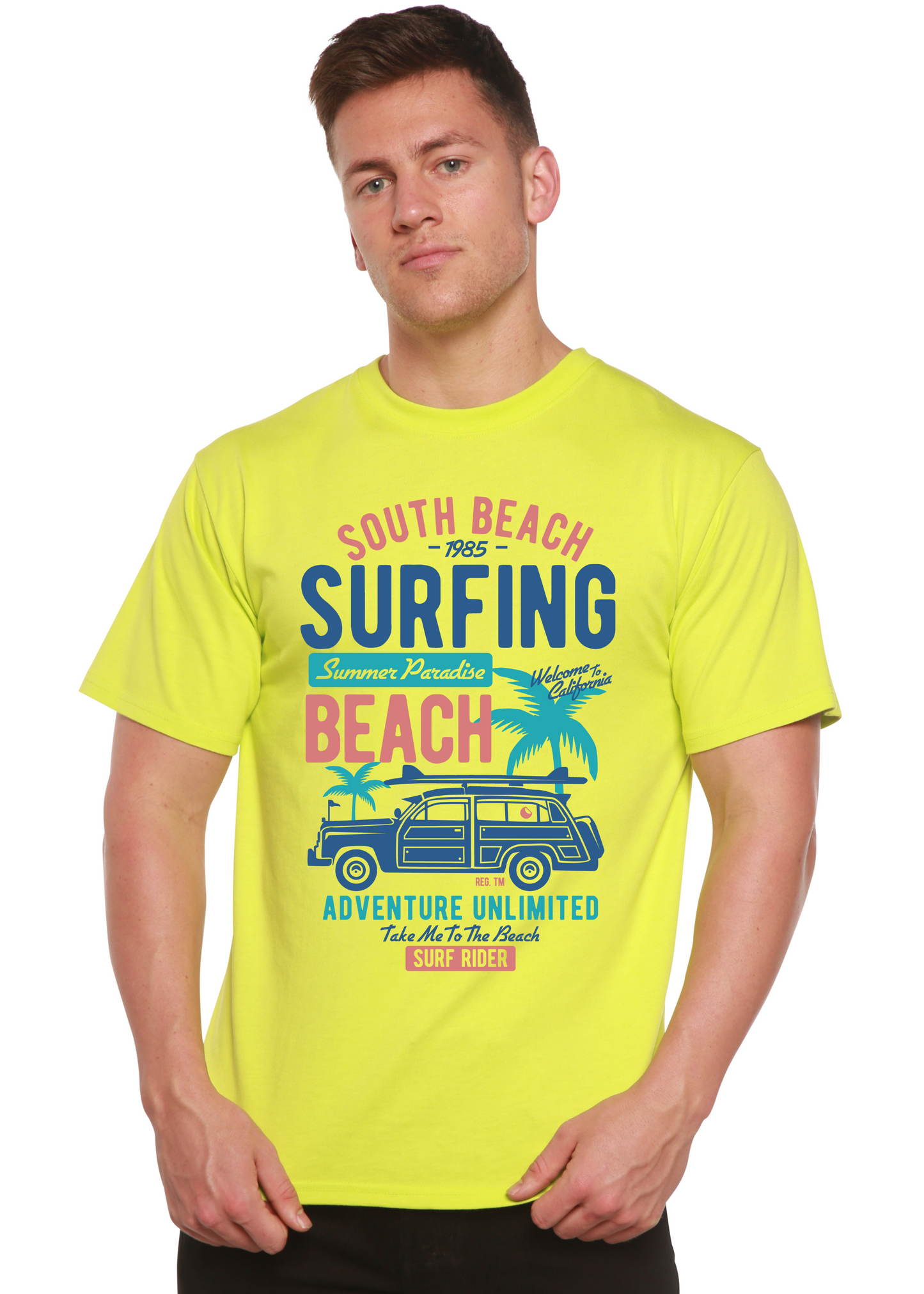 Men's Bamboo And Organic Cotton Tee Shirt